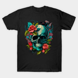 Flower skull T-Shirt